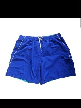 Speedo Men's Cobalt Blue Swim Trunks